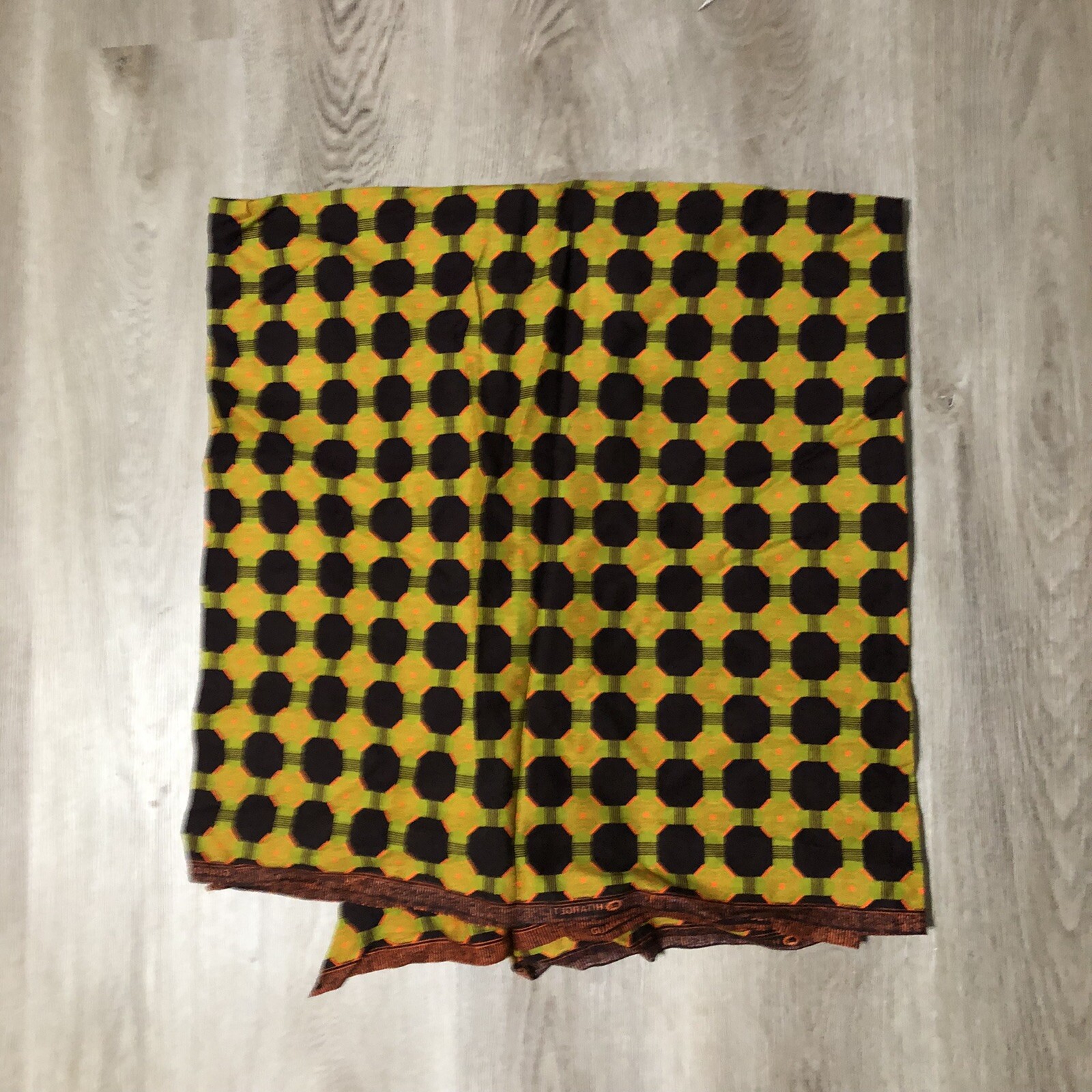 Ethnic African Multicolored Material Veritable Wax Block Prints HiTarget