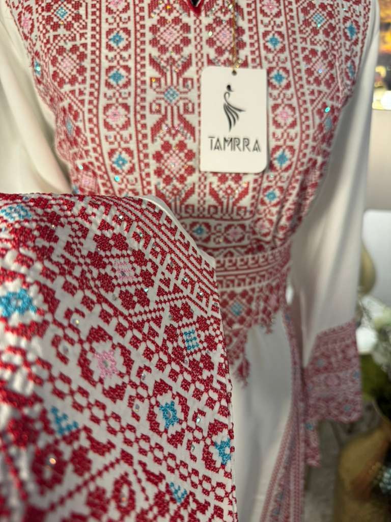Tarif Thobe – Women’s Embroidered Dress, Perfect for Eid, Abaya, Ramadan