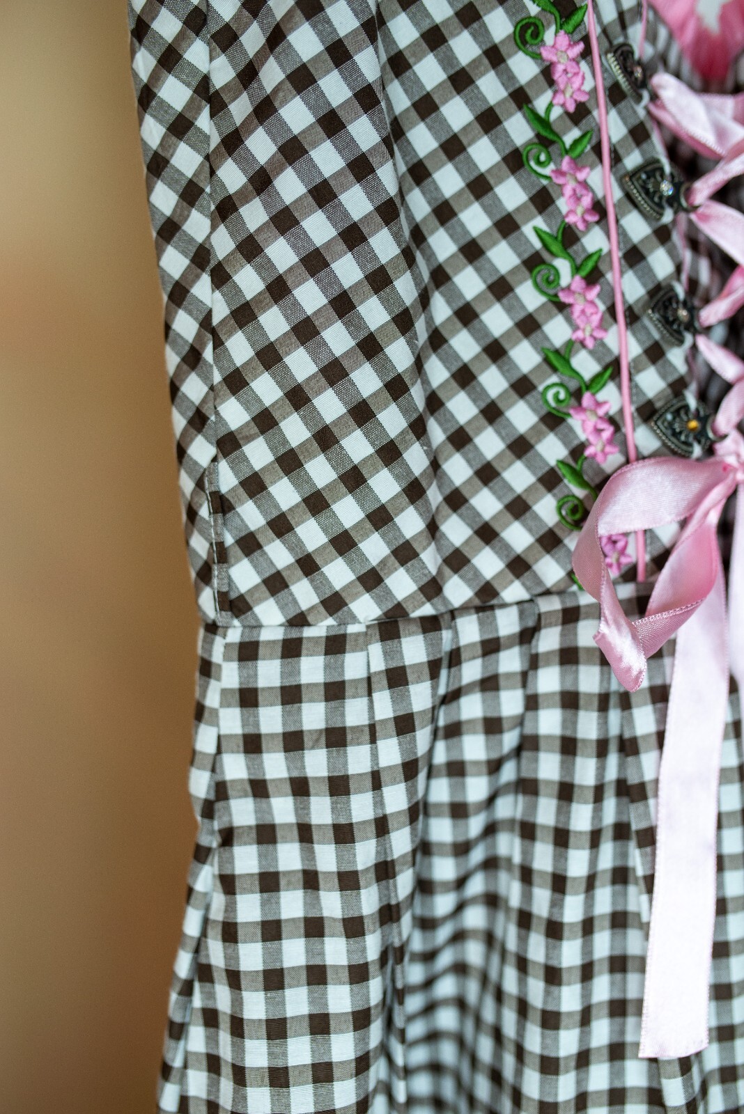 VINTAGE FUCHS TYROL OKTOBERFEST DIRNDL WOMEN’S DRESS Size 38