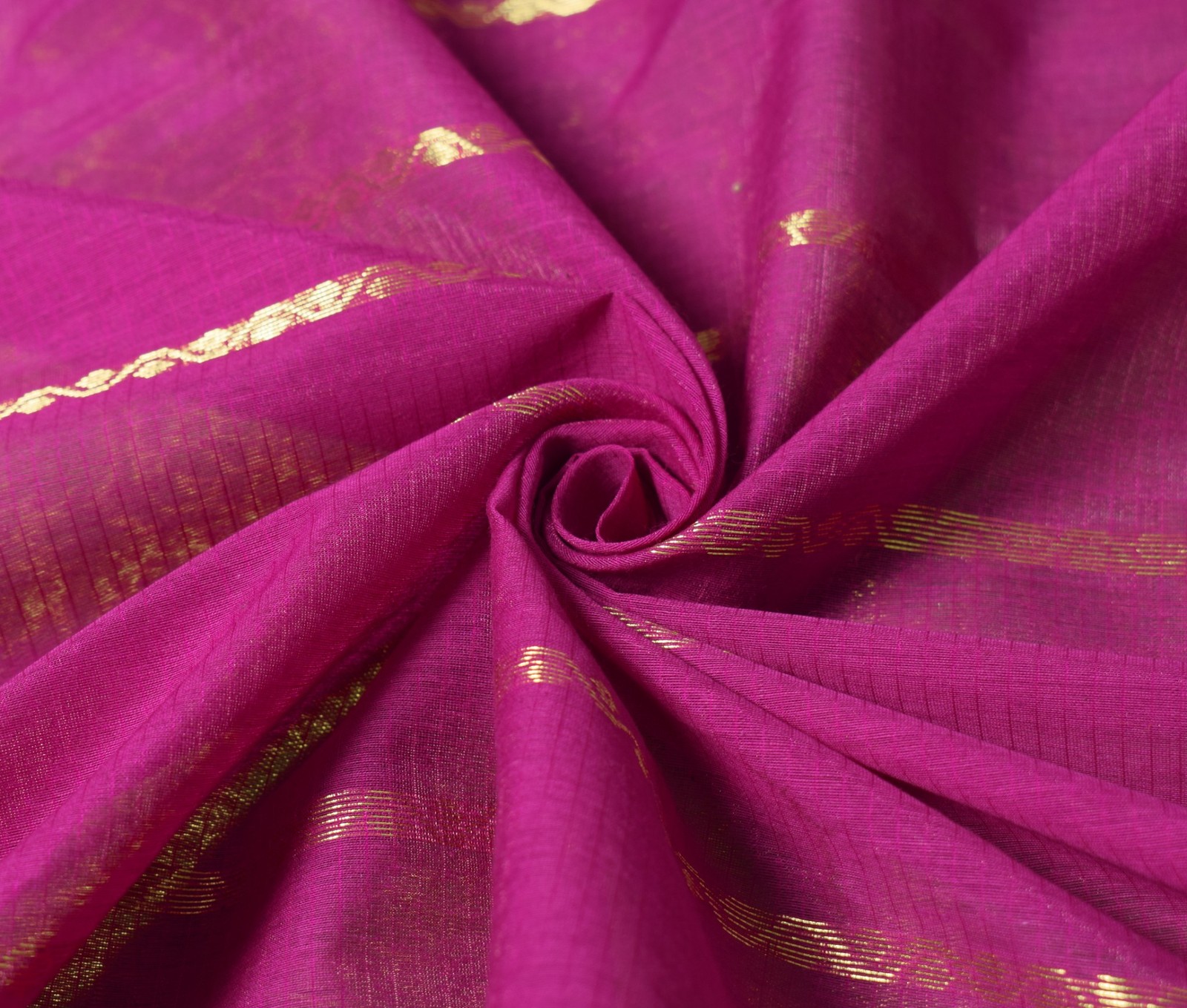 Sushila Vintage Purple Saree Green Border Pallu Banarasi Brocade Art Silk Sari C