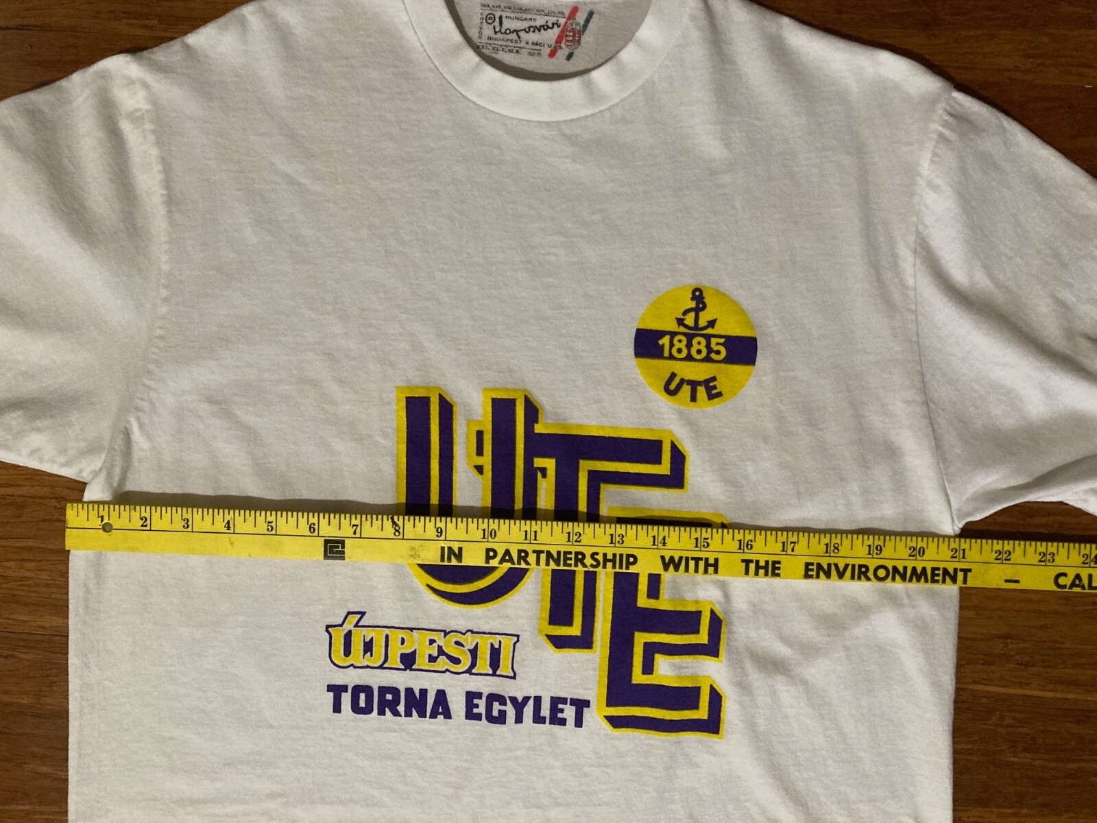 Budapest Ujpesti Torna Egylet T-Shirt – est size L