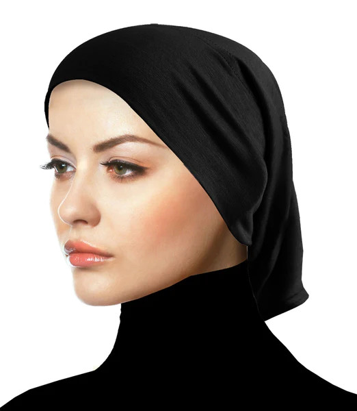 Lot of 12 JUNIOR SIZE COTTON Under-scarf Hijab Tube Caps Women Inner Hijab cap