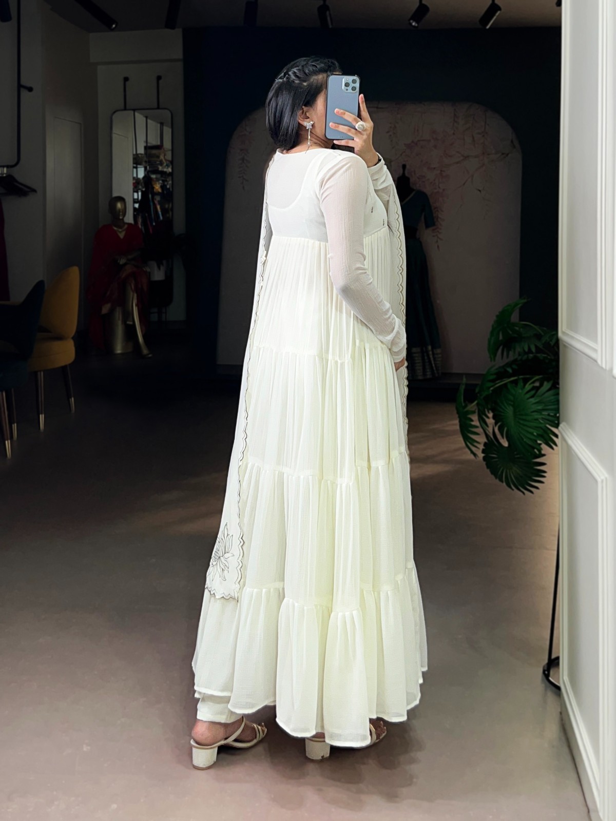Bollywood Anarkali Gown Suit Indian Pakistani Party Wear Readymade Dress Wedding