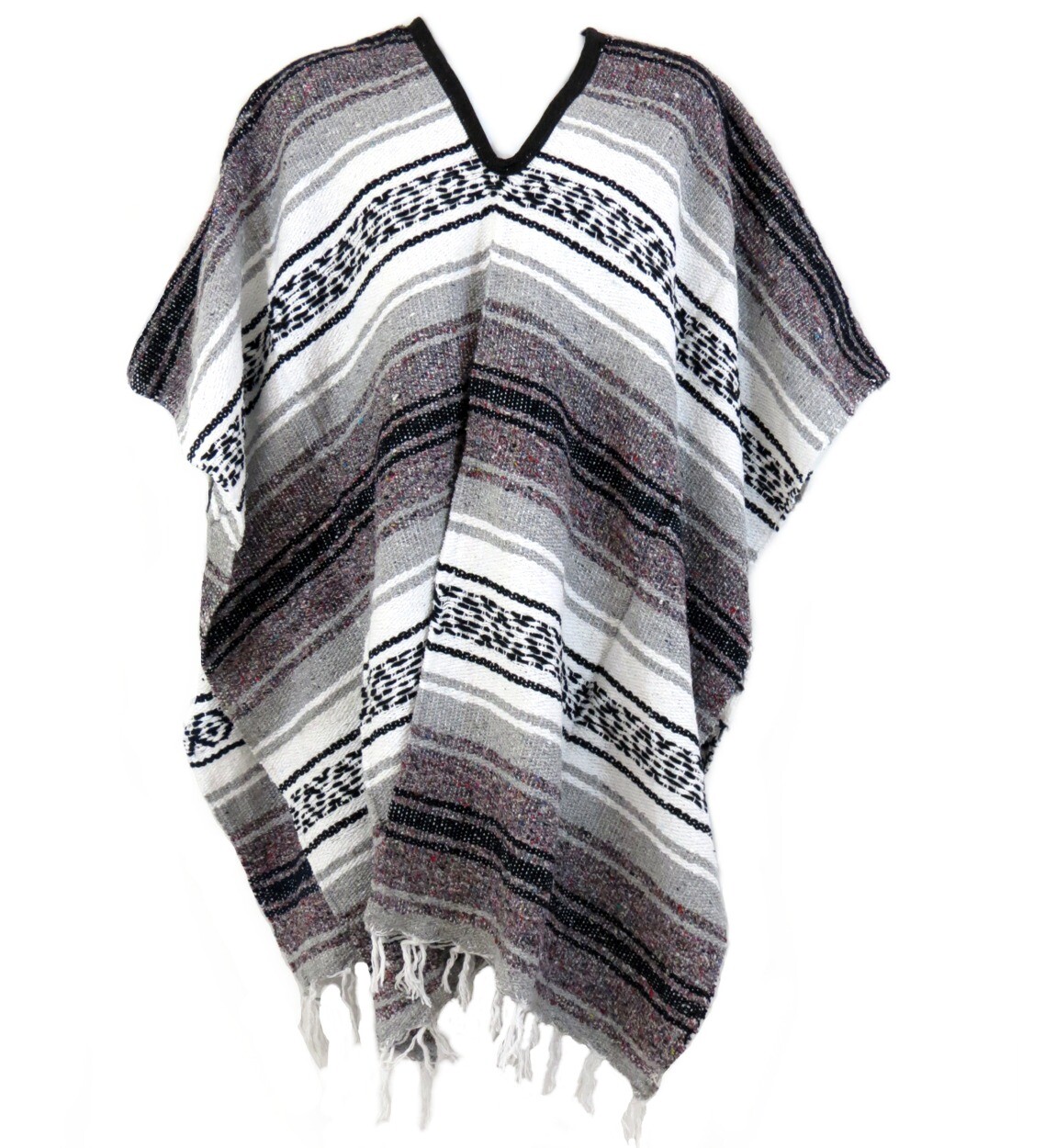 Traditional Mexican Poncho San Carlos Unisex