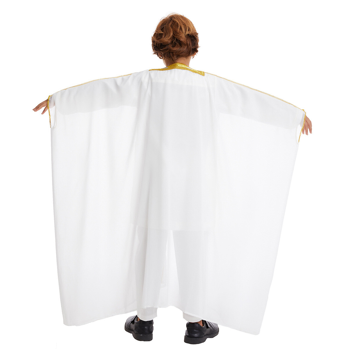 Muslim Children Kids Boys Dishdasha Thobe Kaftan Robe Islamic Abaya Saudi Jacket
