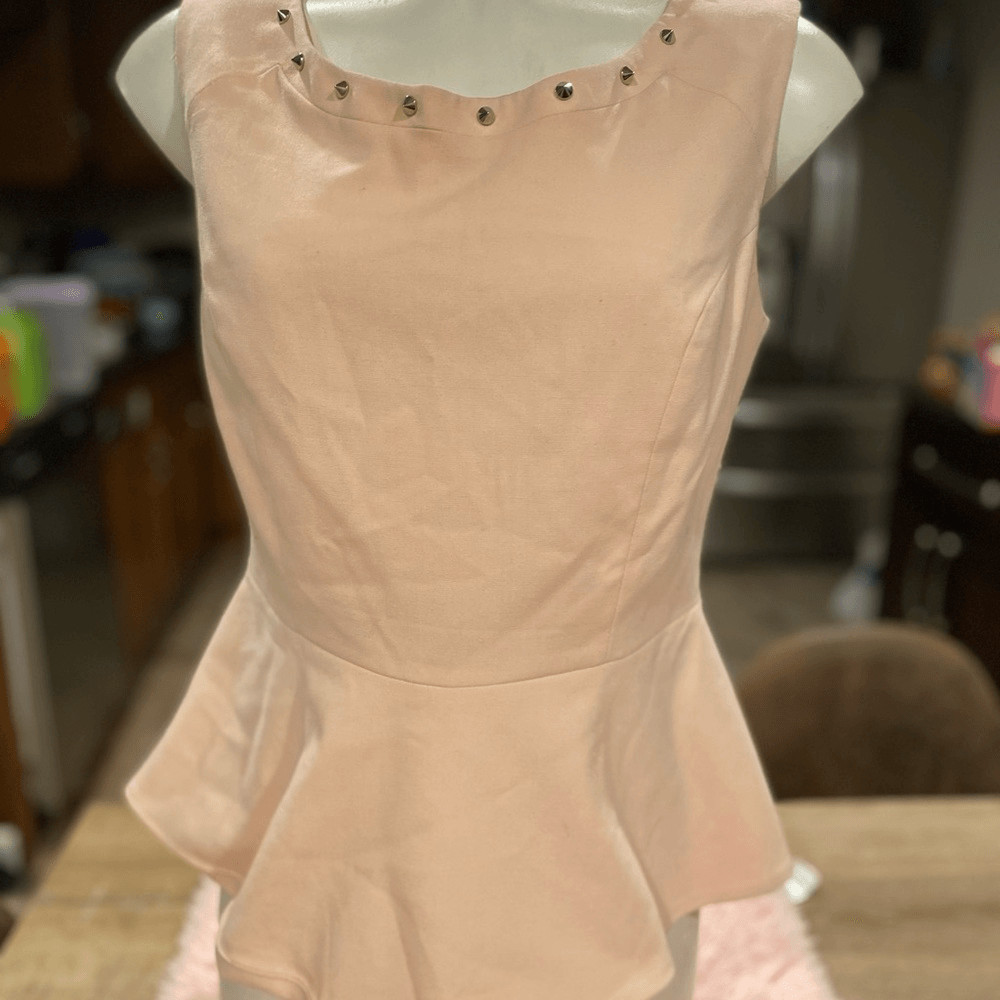 Forever 21 peplum style top blouse