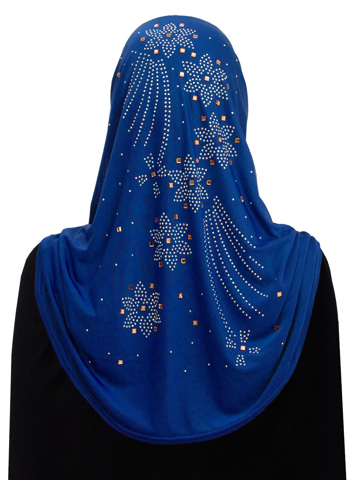 Lot of 12 JUNIOR SIZE Lycra Aiyah one piece Amira Hijab Pull On Headscarf Hijab