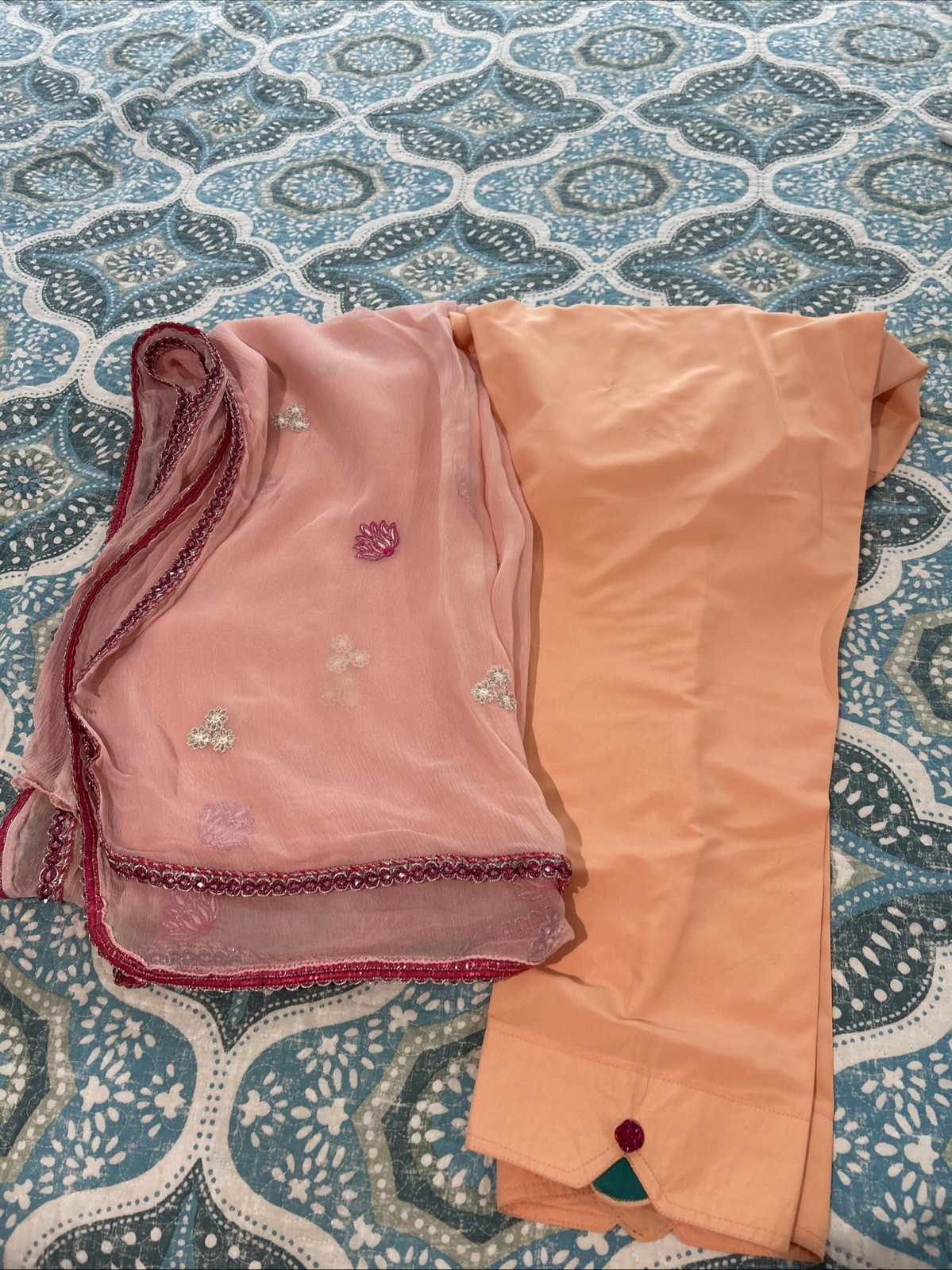 4 pc Festive pakistani suit