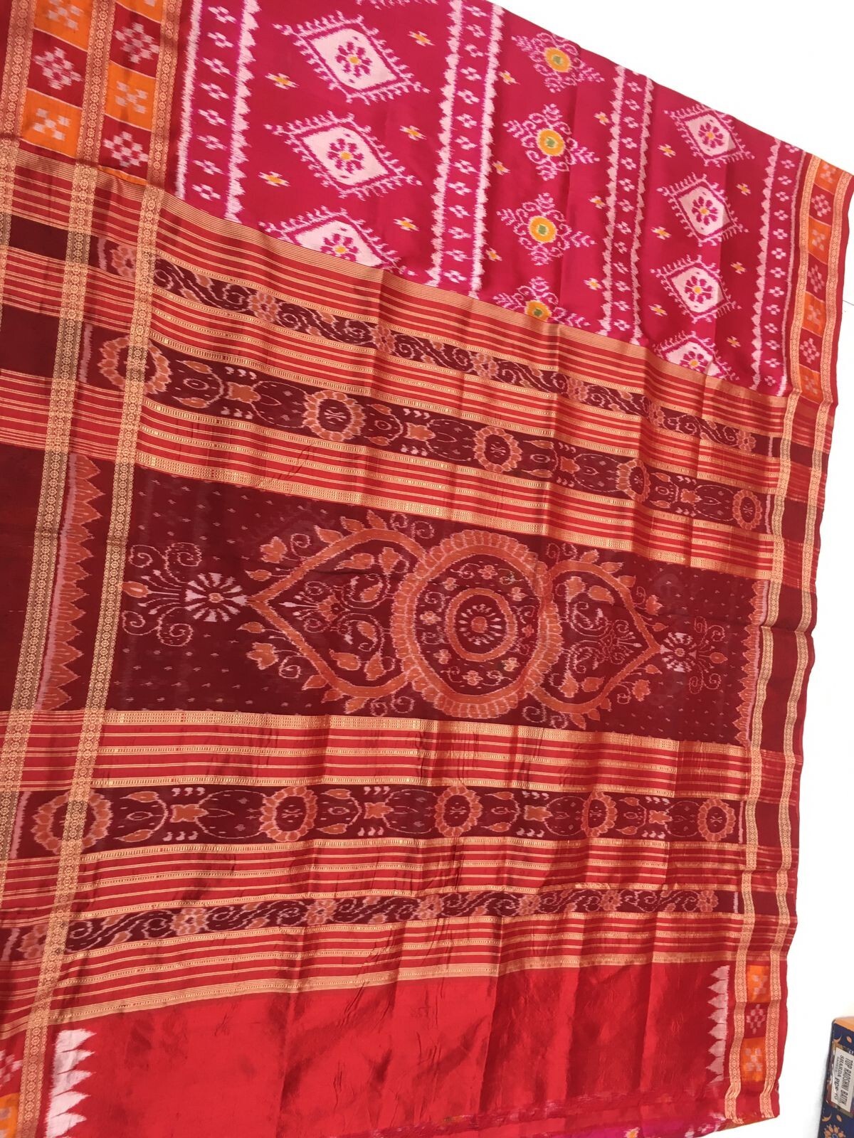 Pure Silk Handloom Saree nuapatana khandua odisha Saree
