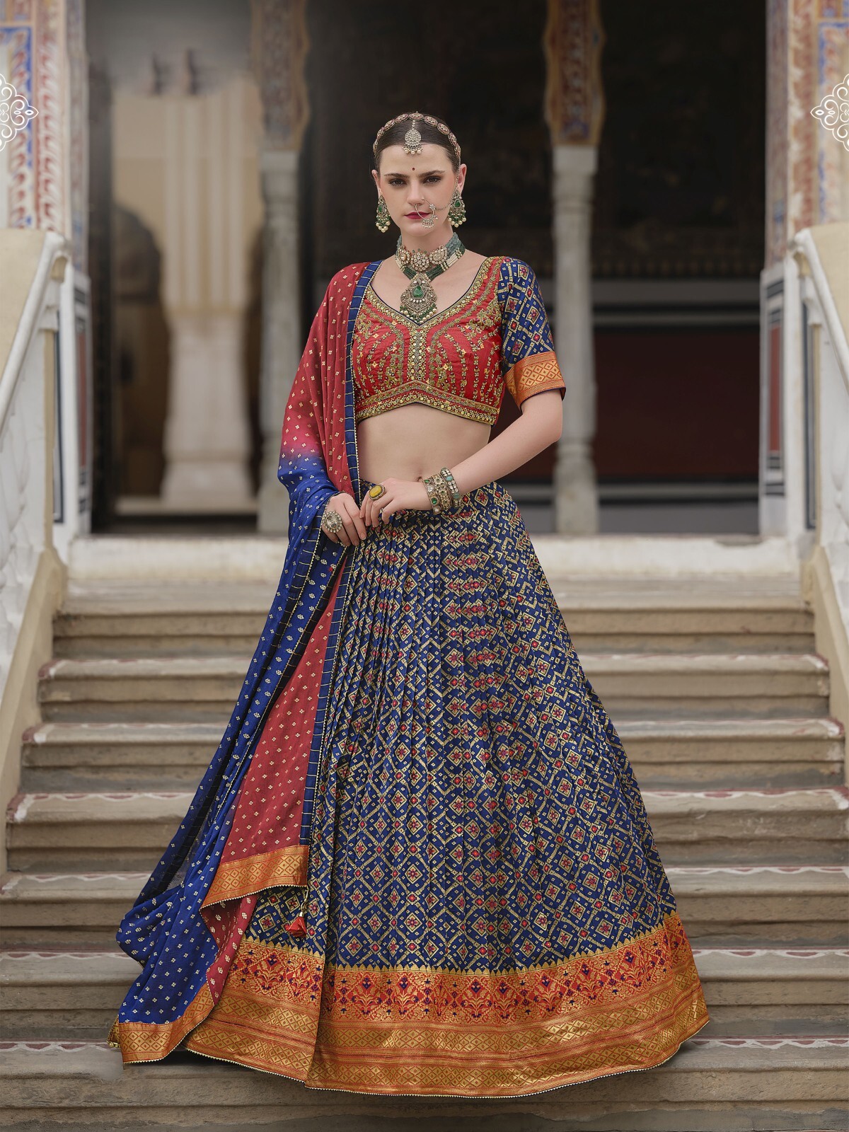 Smooth Silk Wholesale Designer Lehenga Choli