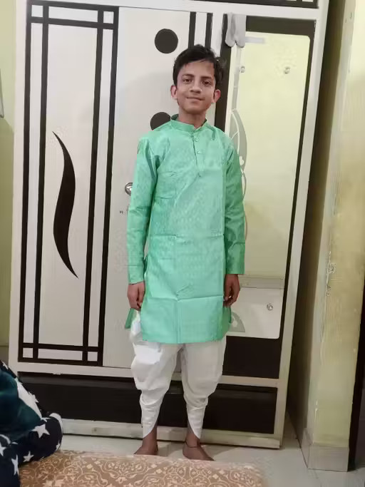 Boy Kurta and Pajama set– Ethnic Wedding Festive Wear, Kids Boys Kurta Dhoti set