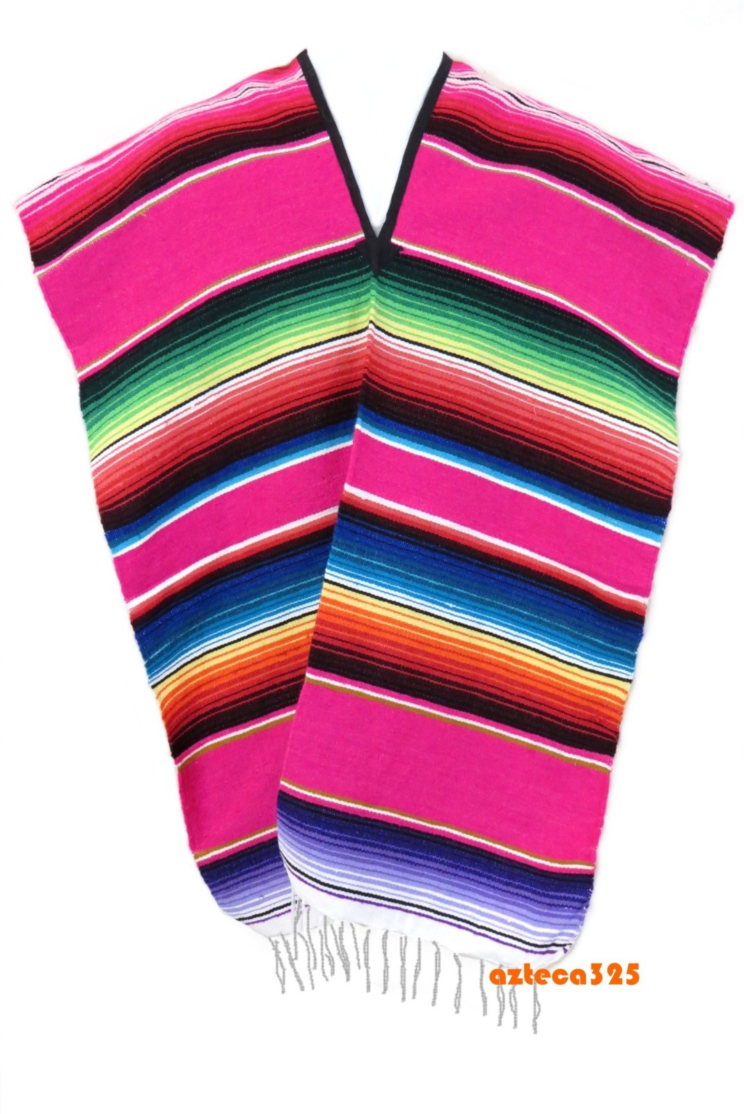 Mexican Serape Poncho for Children and Teen