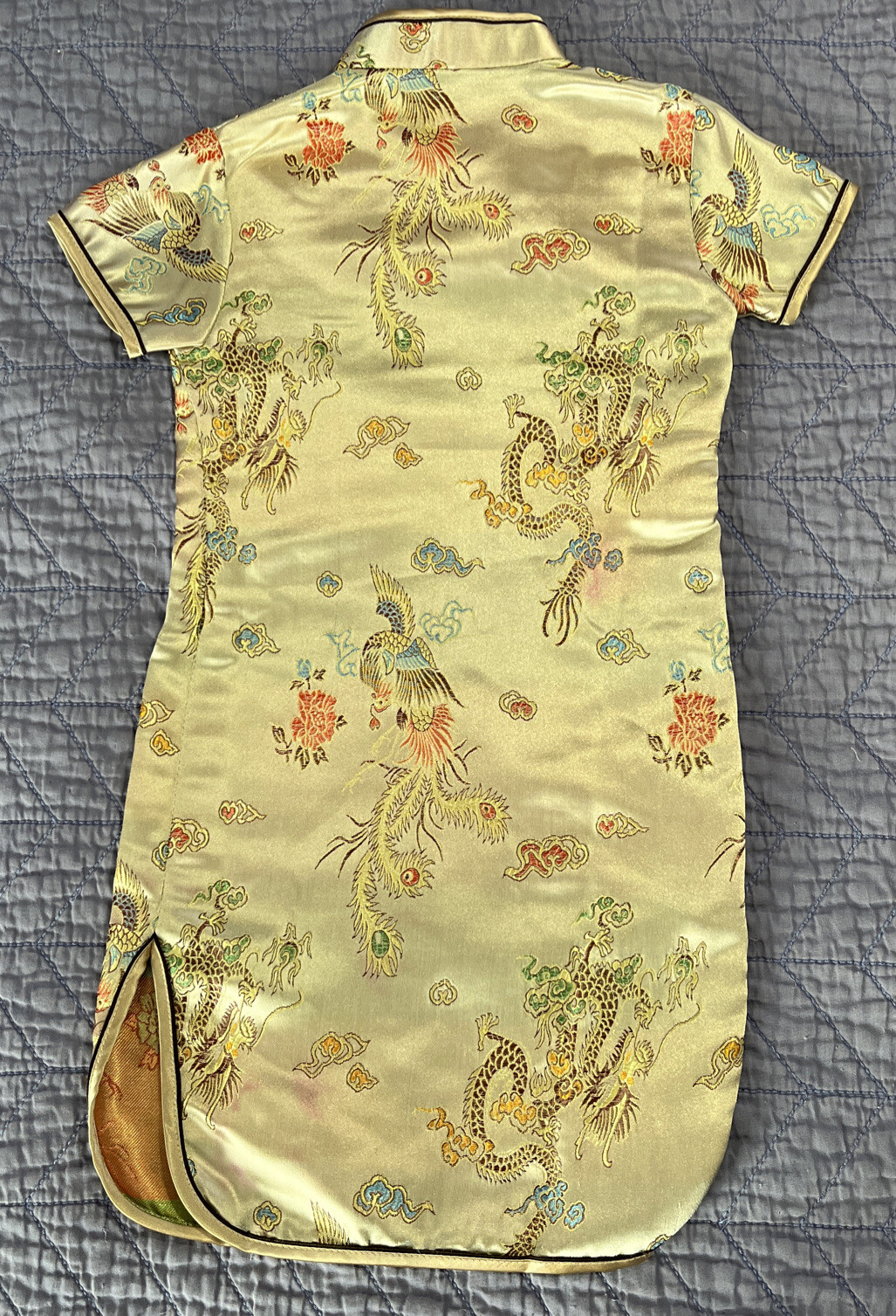 OrientalDress, Size 2 Years, Toddler Girls, Dragon Design, B2D3