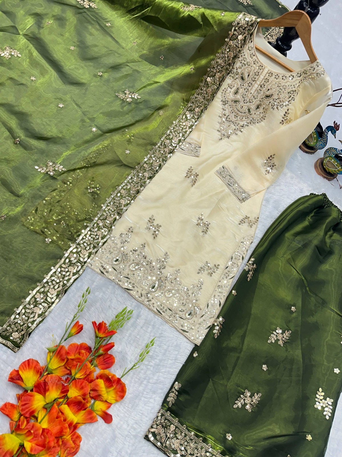 Pakistani Top Salwar Kameez Readymade 3 Piece Suits Bollywood Wedding Party