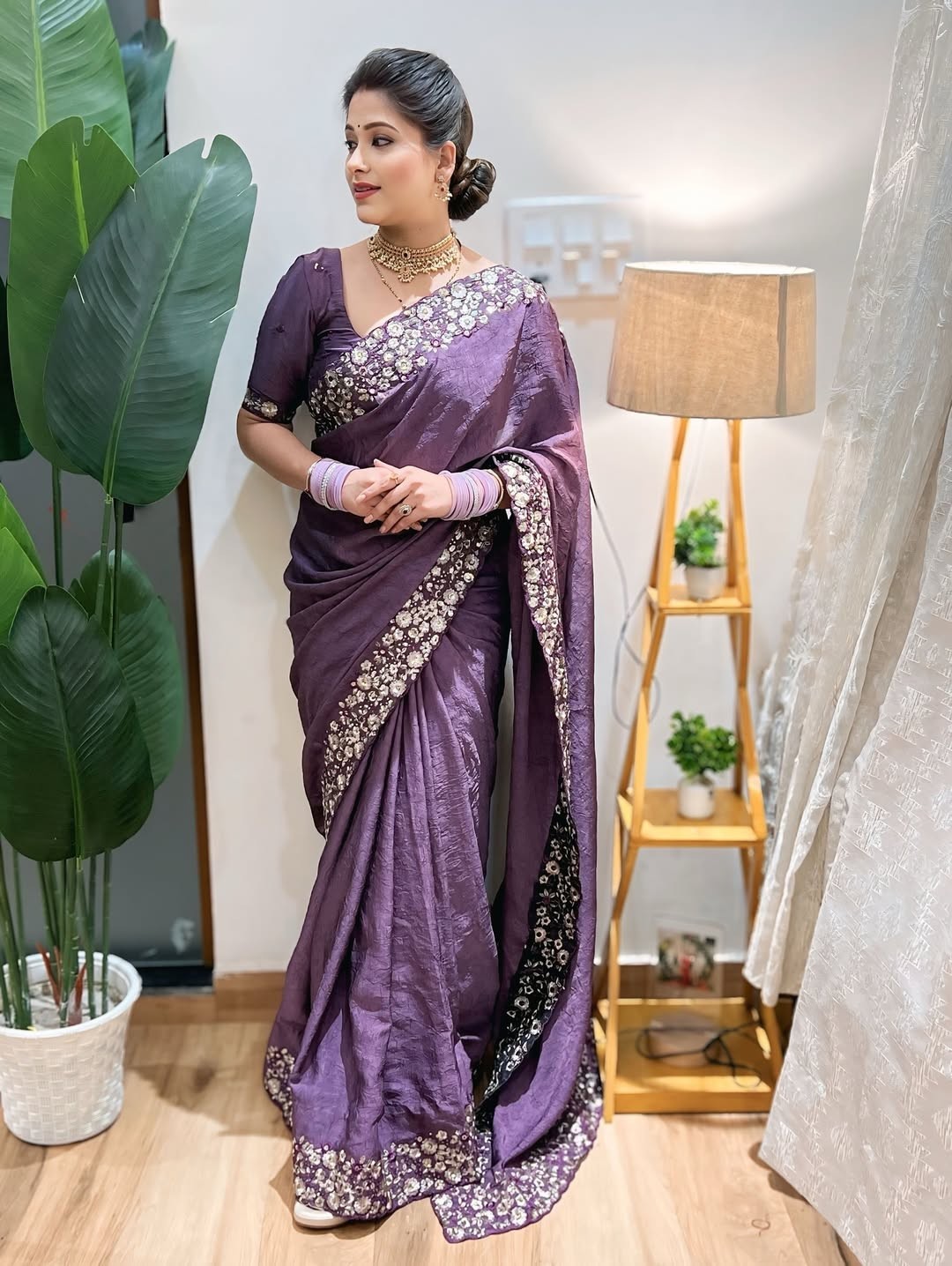Women’s Indian Saree Fancy Designer Ethnic Party Wear Wedding Bollywood Sari New