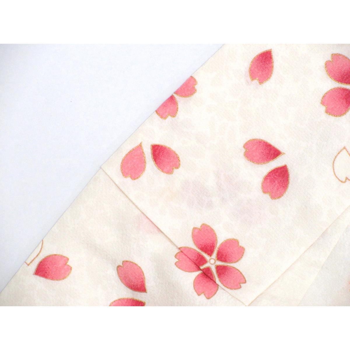 Authentic Japanese Kimono with Yuzen dyeing, gold leaf processing, and embro…