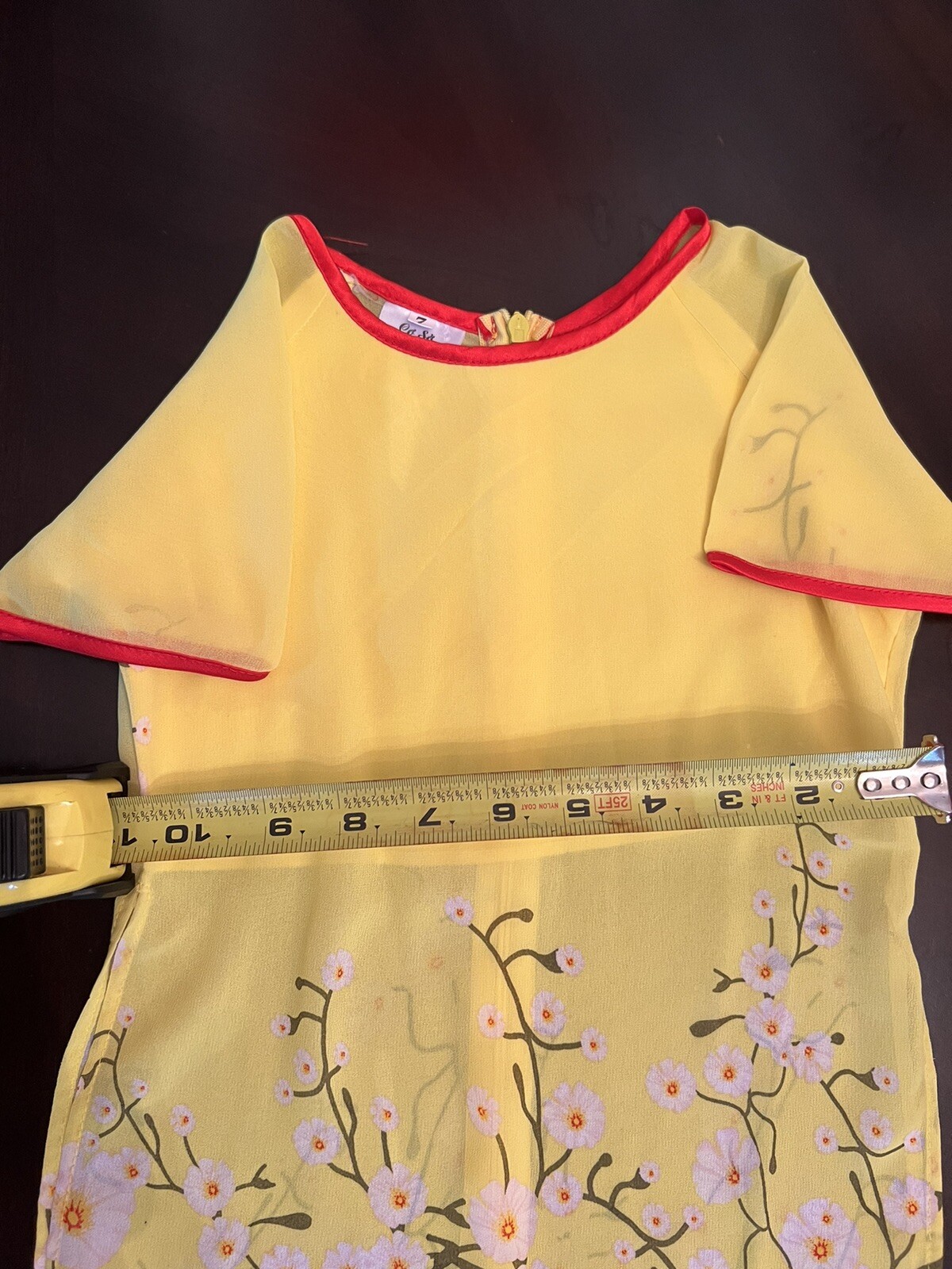 Set Of Two Aodais+1 Pants LITTLE GIRLS AO DAI SIZe 3 -4Years