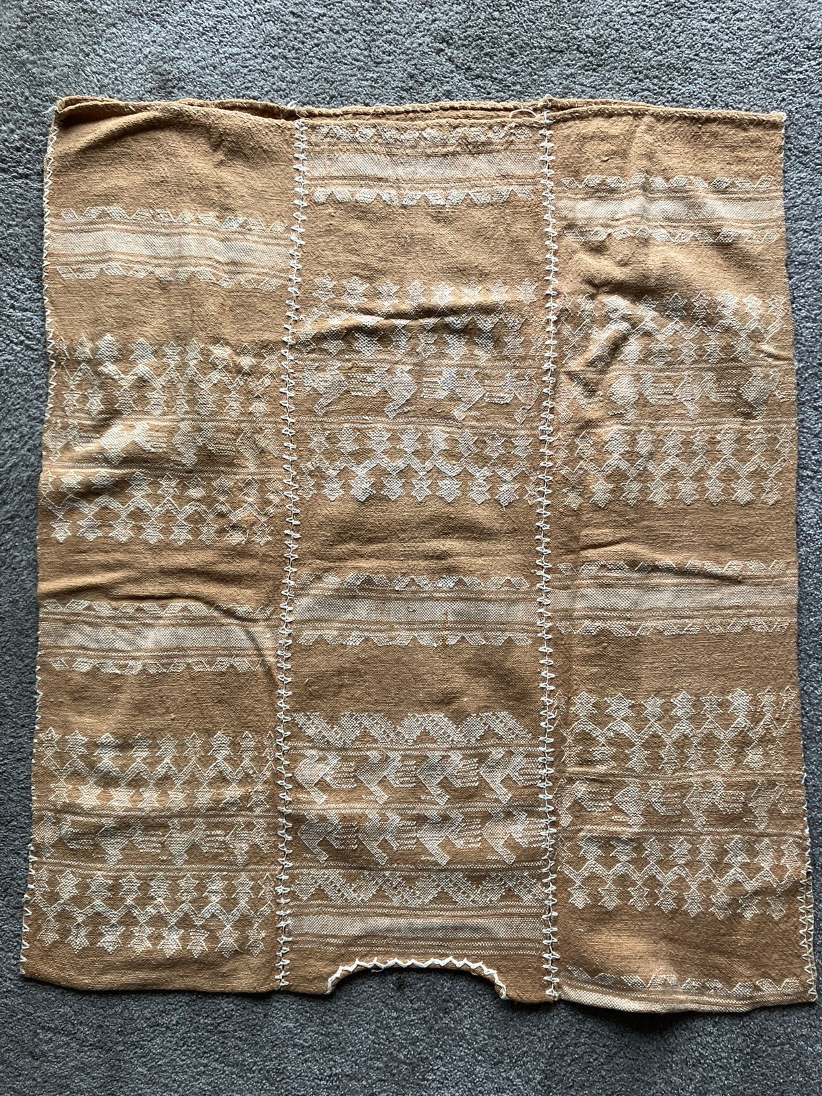 Hand Woven Amuzgo Huipil Dress Guerrero Mexico Coyuchi Bird Geometric