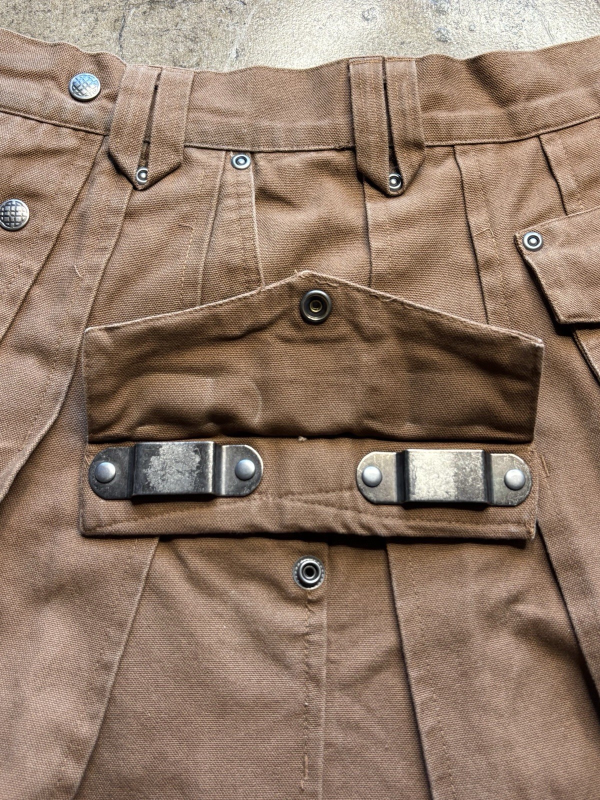 The Pubkilt By KILTMAN Brown Utility Kilt Men’s Size 36