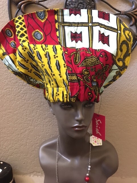 SALISH Cotton Satin Bonnet Scrub Hat with Satin Lined Multi- Color head wear.