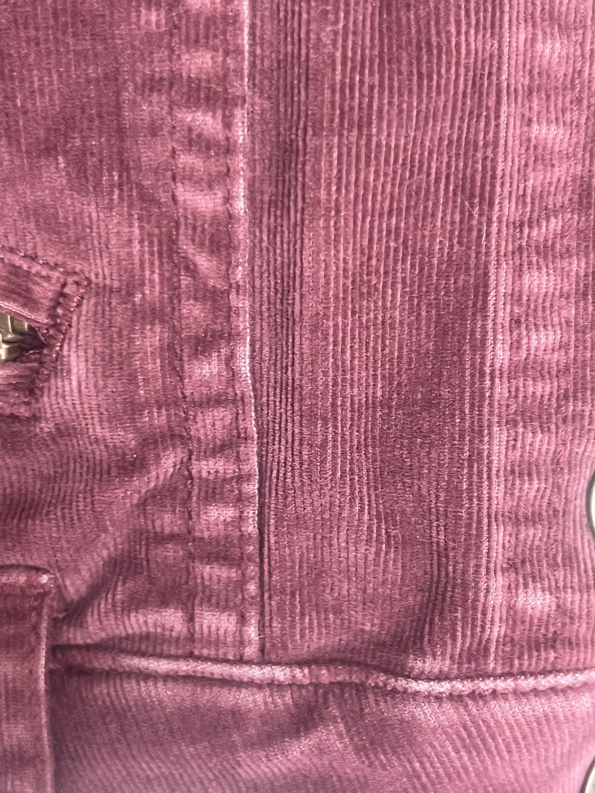 American Eagle New With Tag Women’s Corduroy Mini Skirt Burgundy Size 2 Retro