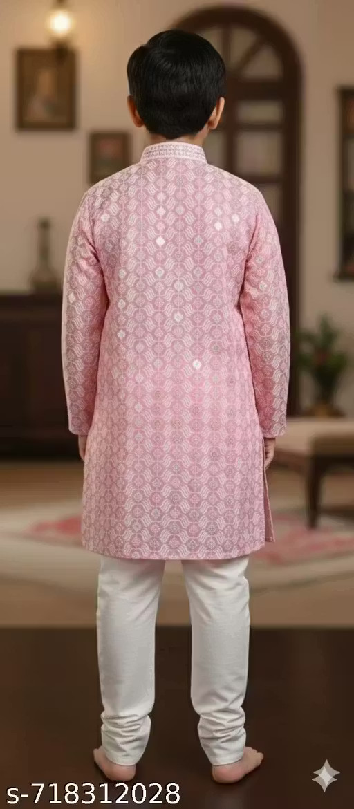 Boy Kurta and Pajama set– Ethnic Wedding Festive Wear, Kids Boys Kurta pant set
