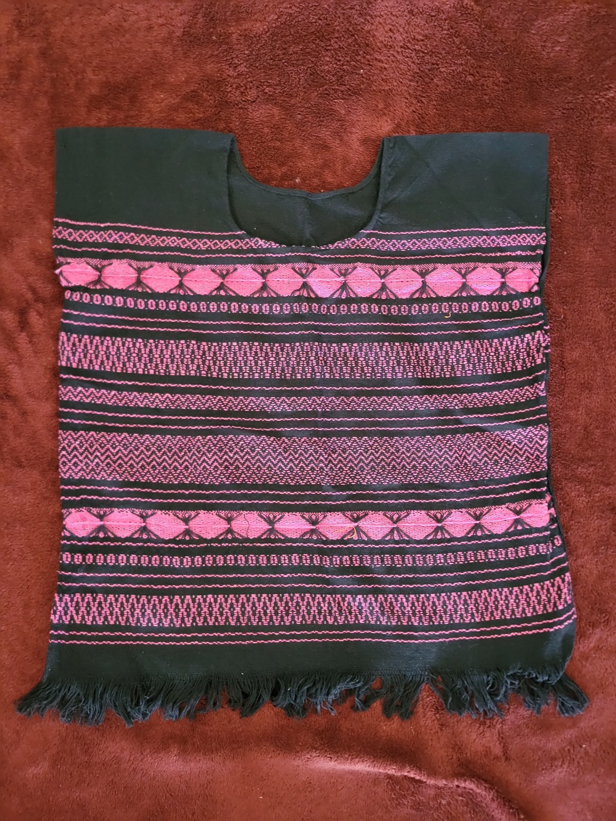Cotton Huipil from Tlacolula Oaxaca