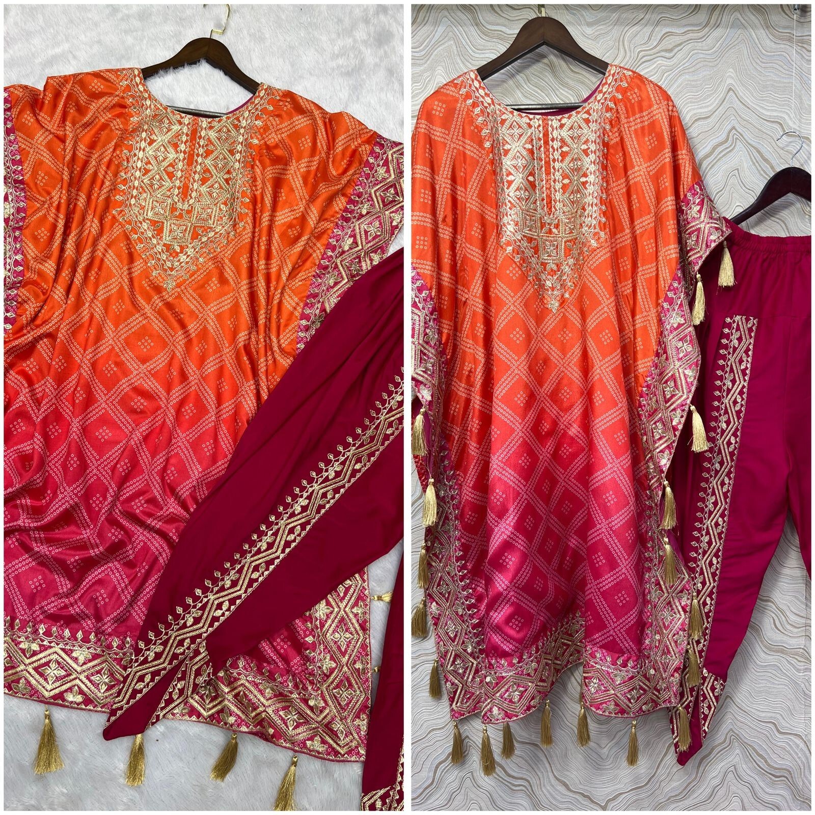 DHOTI KAFTAN SALWAR KAMEEZ PARTY WEAR DRESS BOLLYWOOD SUIT PAKISTANI INDIAN NEW