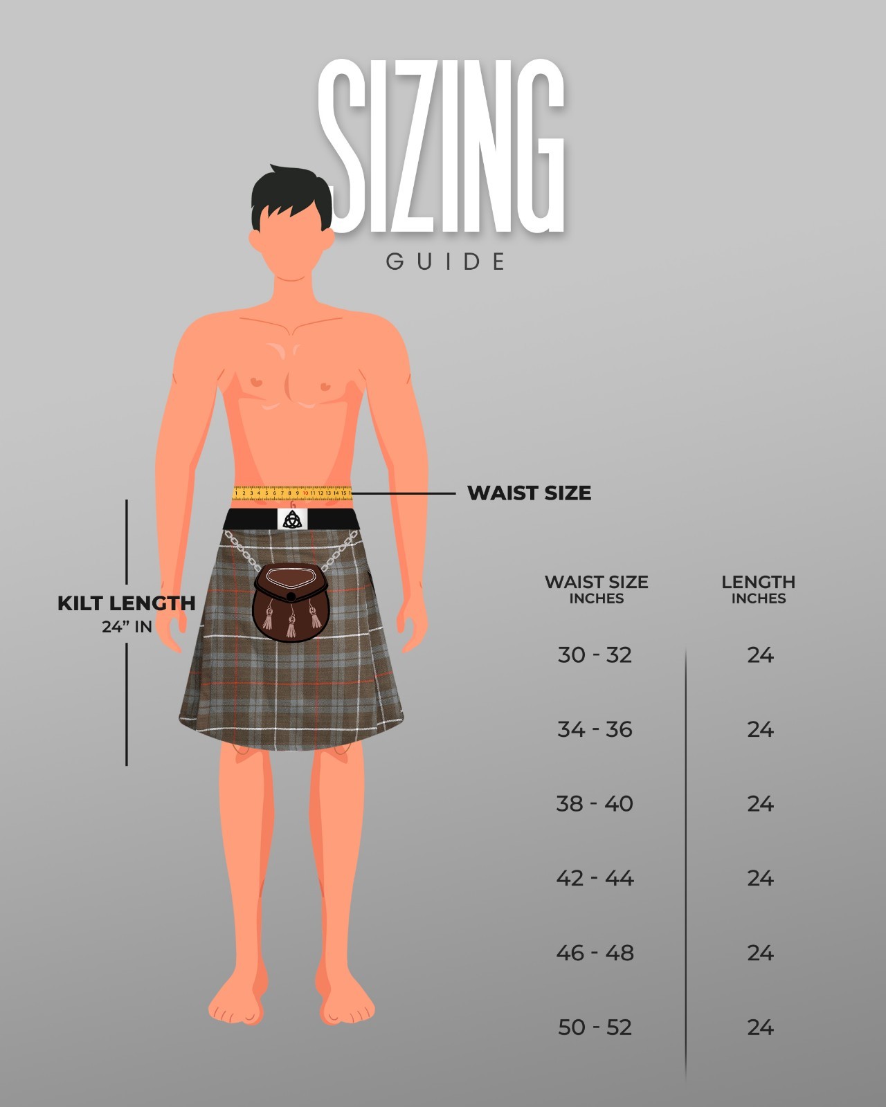 Valor Acrylic Utility Kilt | 16oz Fraser Weathered Tartan KIlt
