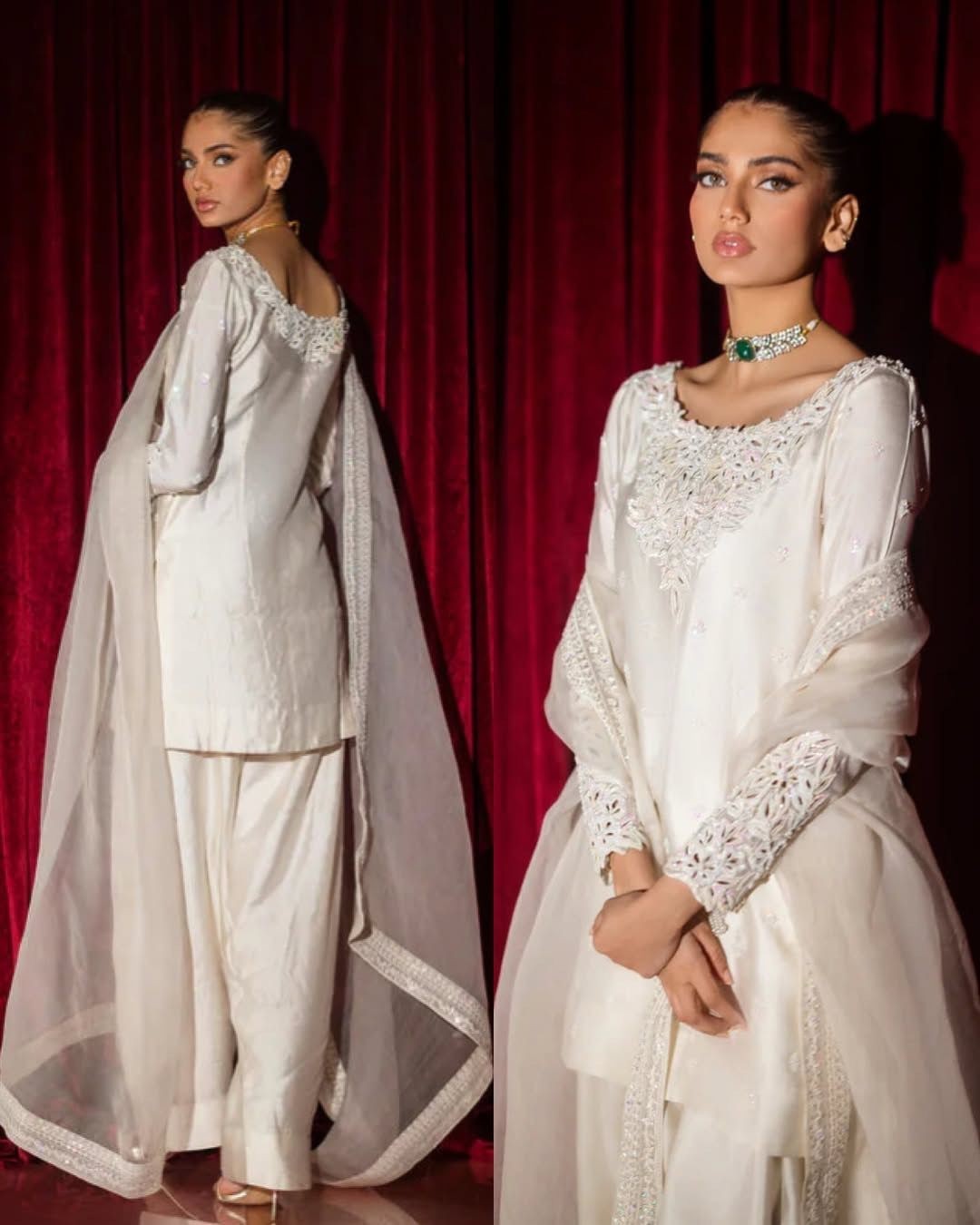 Beautiul Pakisatni Farshi Salwar Suit Indain Bollywood Desigenr Salwar Kameez