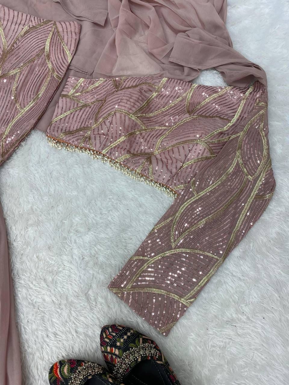 bollywood designer party wear lehenga Trending design