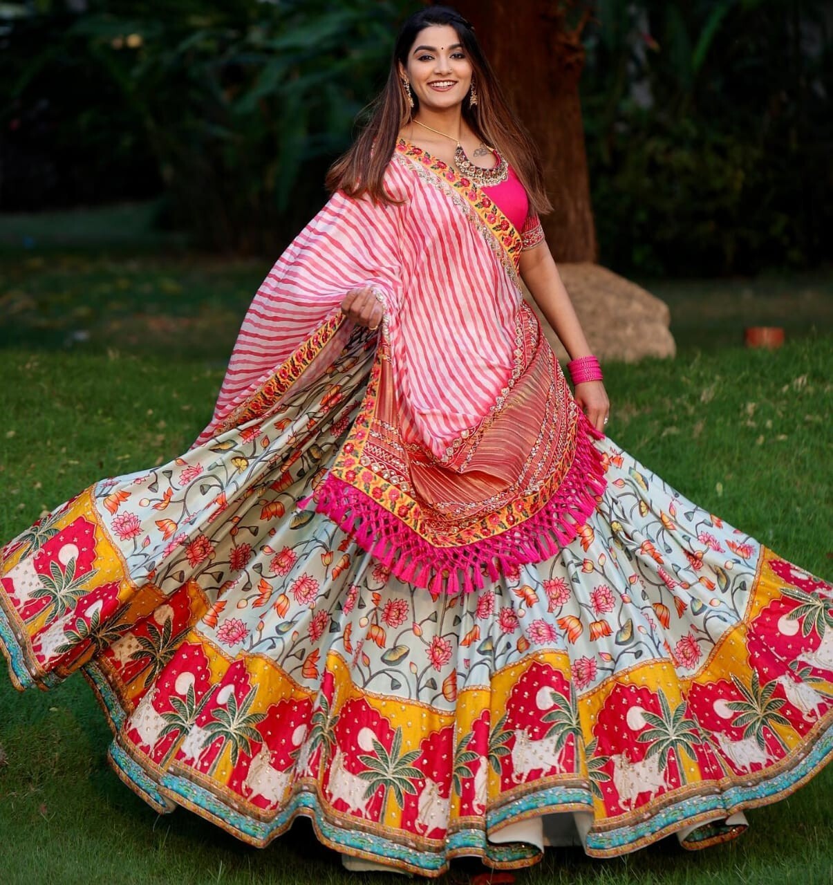Designer Navratri Special Lehenga Choli,Lehenga Choli ForNavrati By Aadat Export