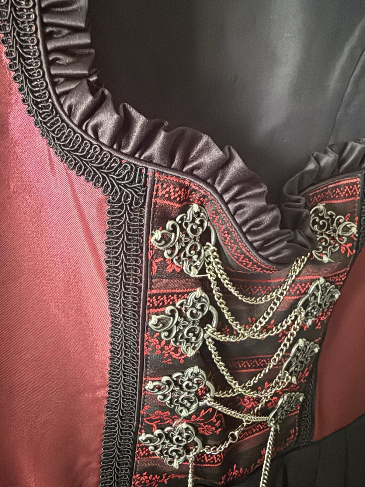 Dirndl Trachten Oktoberfest Dress Apron Medium Size 40 Beautiful Details