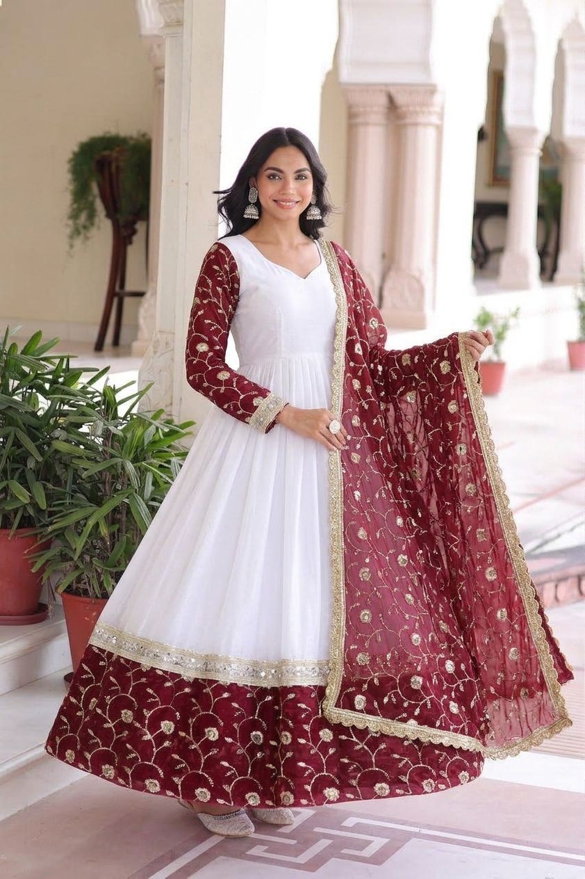 Pakistani Party Dress Salwar Kameez Designer Indian Wedding Gown Anarkali Suit