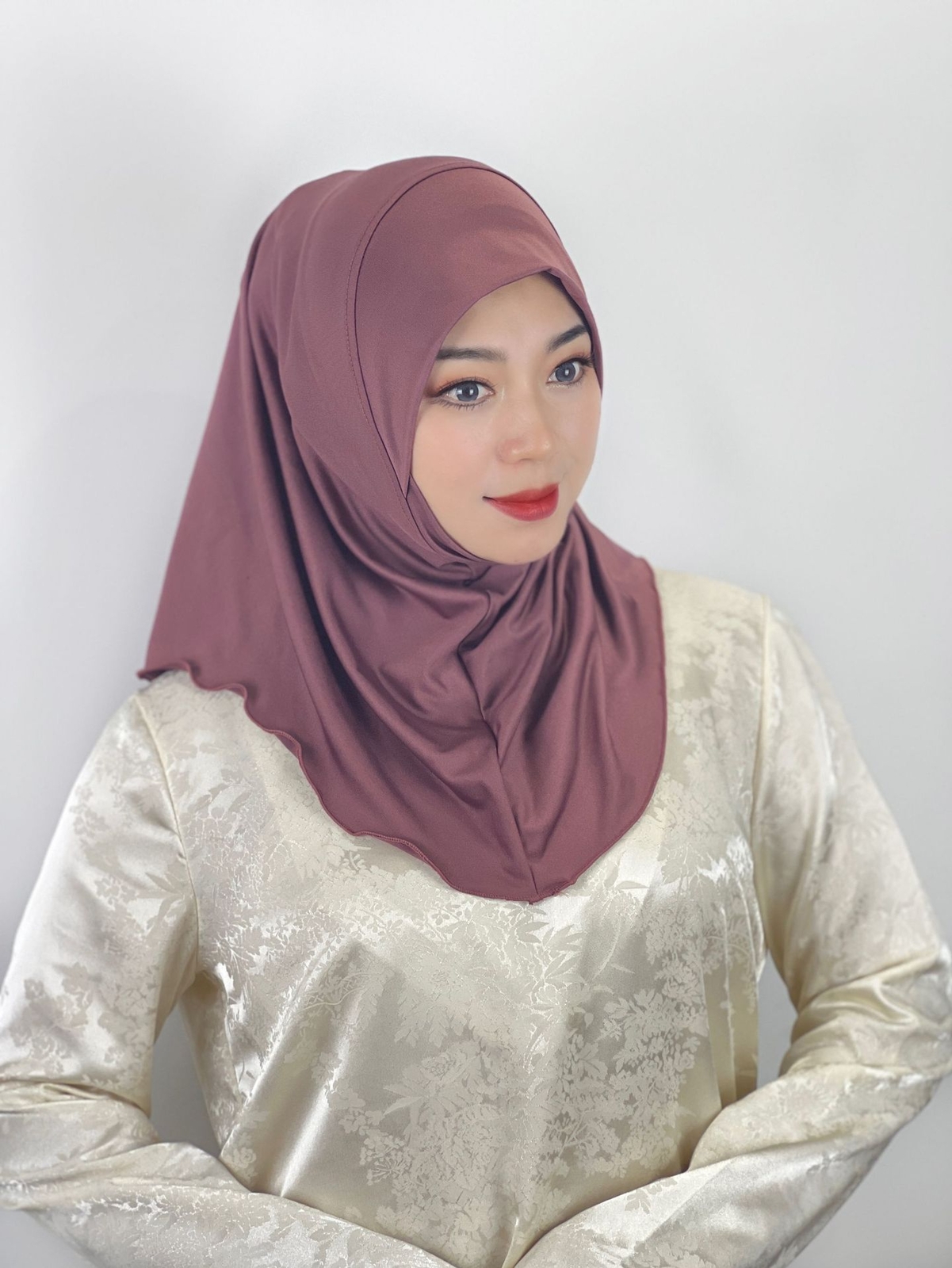 Muslim Arab Women Party Hijab Instant Amira Headscarf Wrap Shawls Turban 1PCS