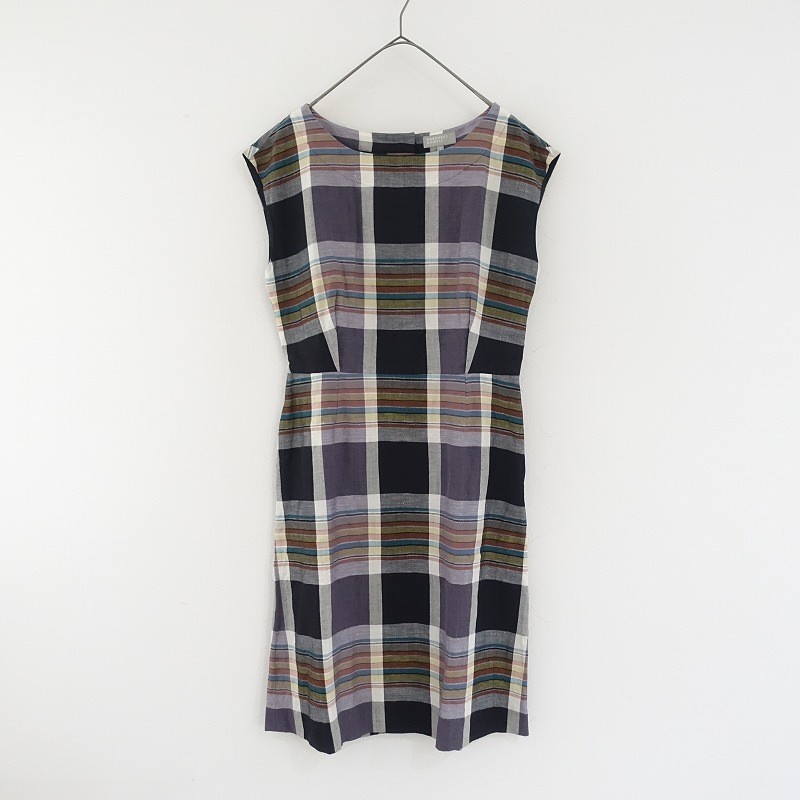 MARGARET HOWELL Wool Linen Sleeveless Dress Size 2