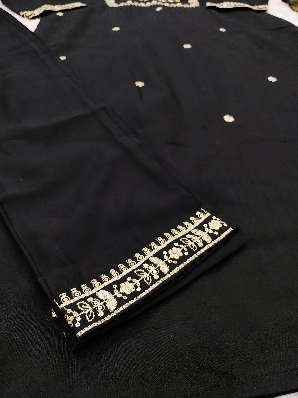 Readymade Kurti Viscose Silk Women Set Heavy Sequence Work Indian Designer Dress