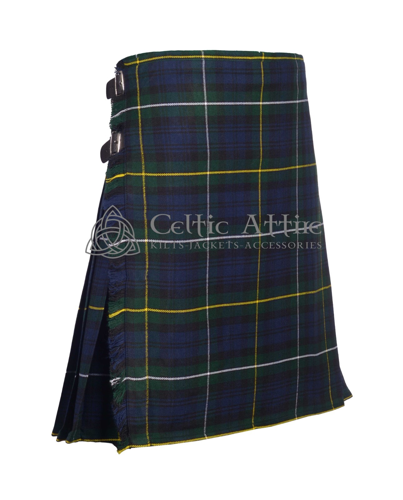 Campbell of Argyll Tartan 8 Yard Scottish Kilt – Made to Order By Celtic Attire