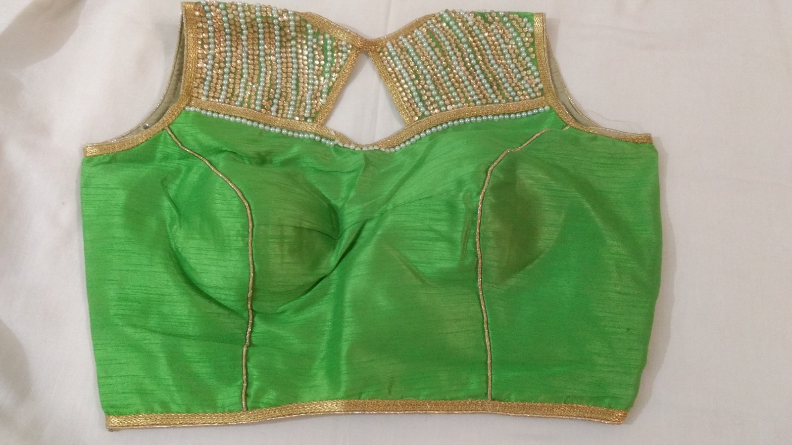 IndianReadymade Stitched Designer Blouse Crop Top Wedding Party Sari Saree Choli