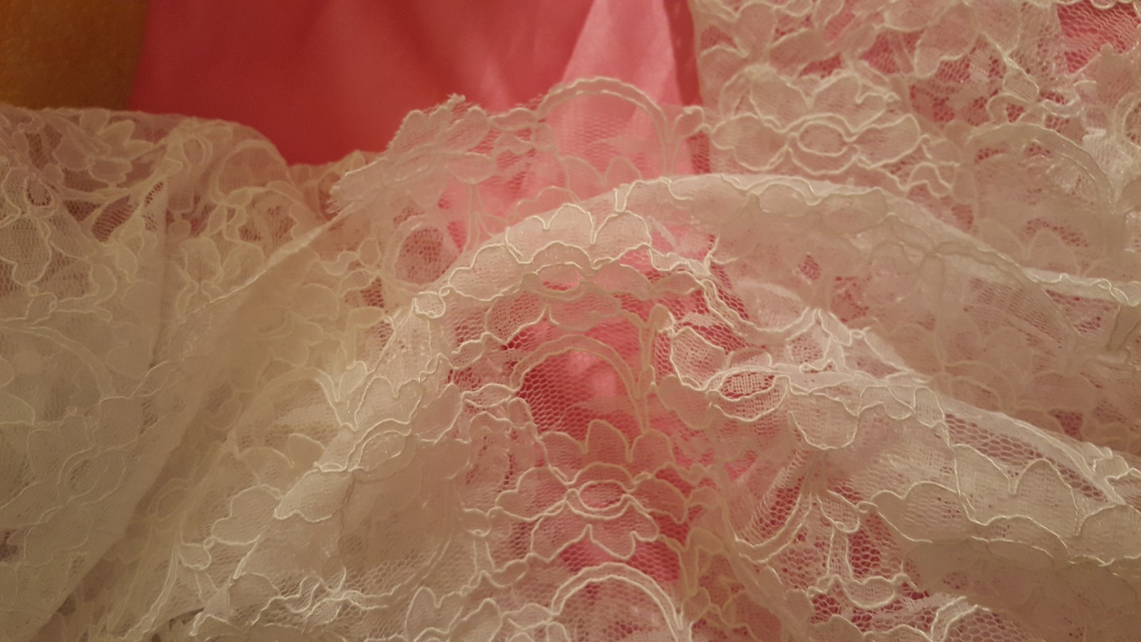 2Pc White Lace Corset Lehenga Sari Saree Wrap Skirt Dress Bridal Wedding Gown