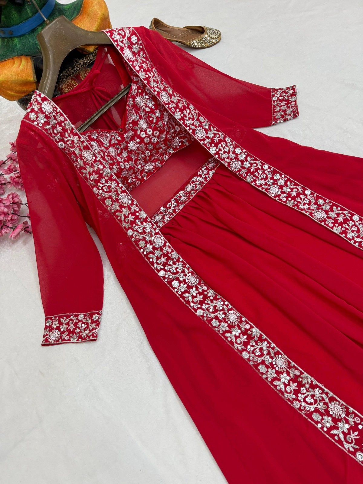 LEHENGA CHOLI INDIAN BOLLYWOOD WEDDING PARTY PAKISTANI WEAR READYMADE
