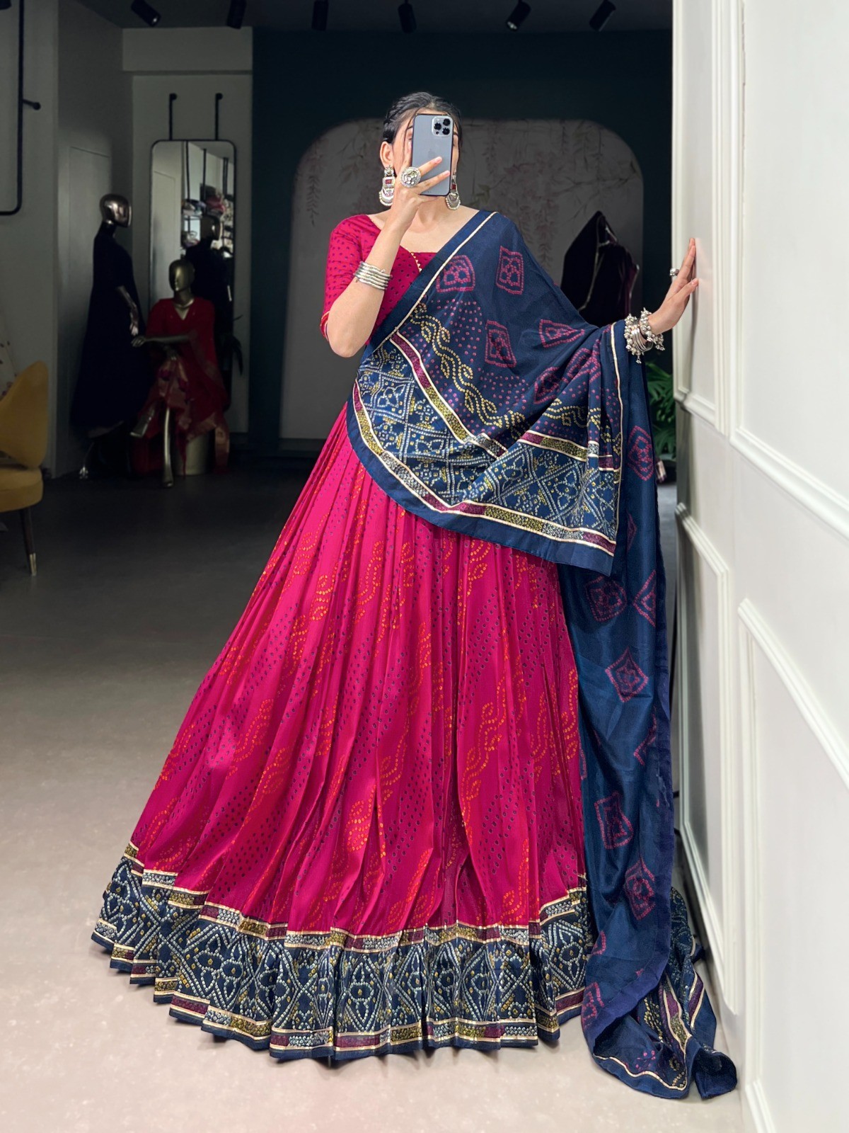Designer Lehenga Choli Indian Wedding Wear Ethnic Party Dress Stitched Set