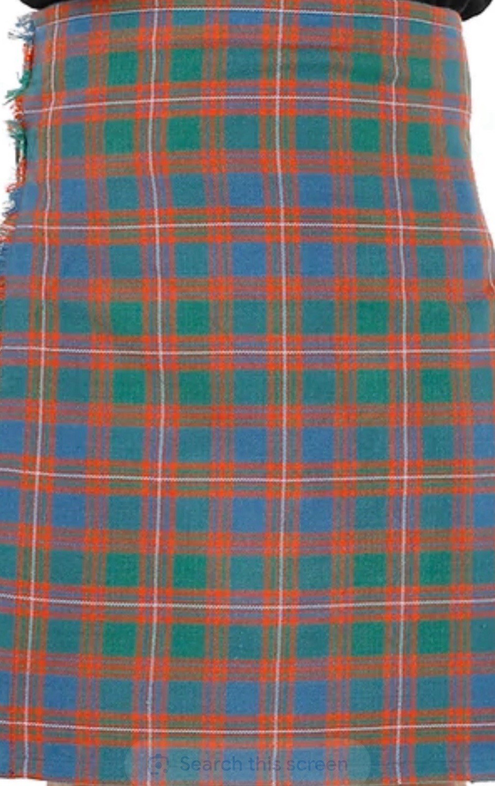 MacIntyre Ancient Bespoke Kilt (waist 37” Length 24”)