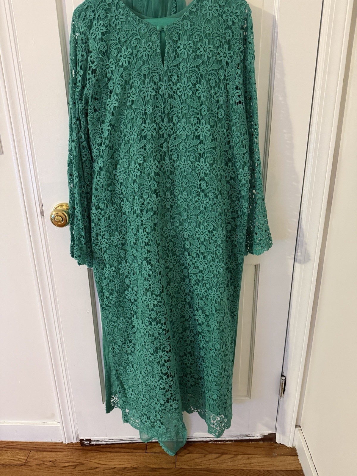 Custom Made Pakistani Lace Shirt With Dupatta And Straight By Pants