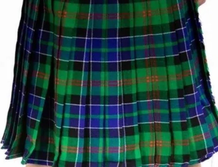 Paterson Bespoke Kilt And Matching Fly Plaid With Free Matching Flashes