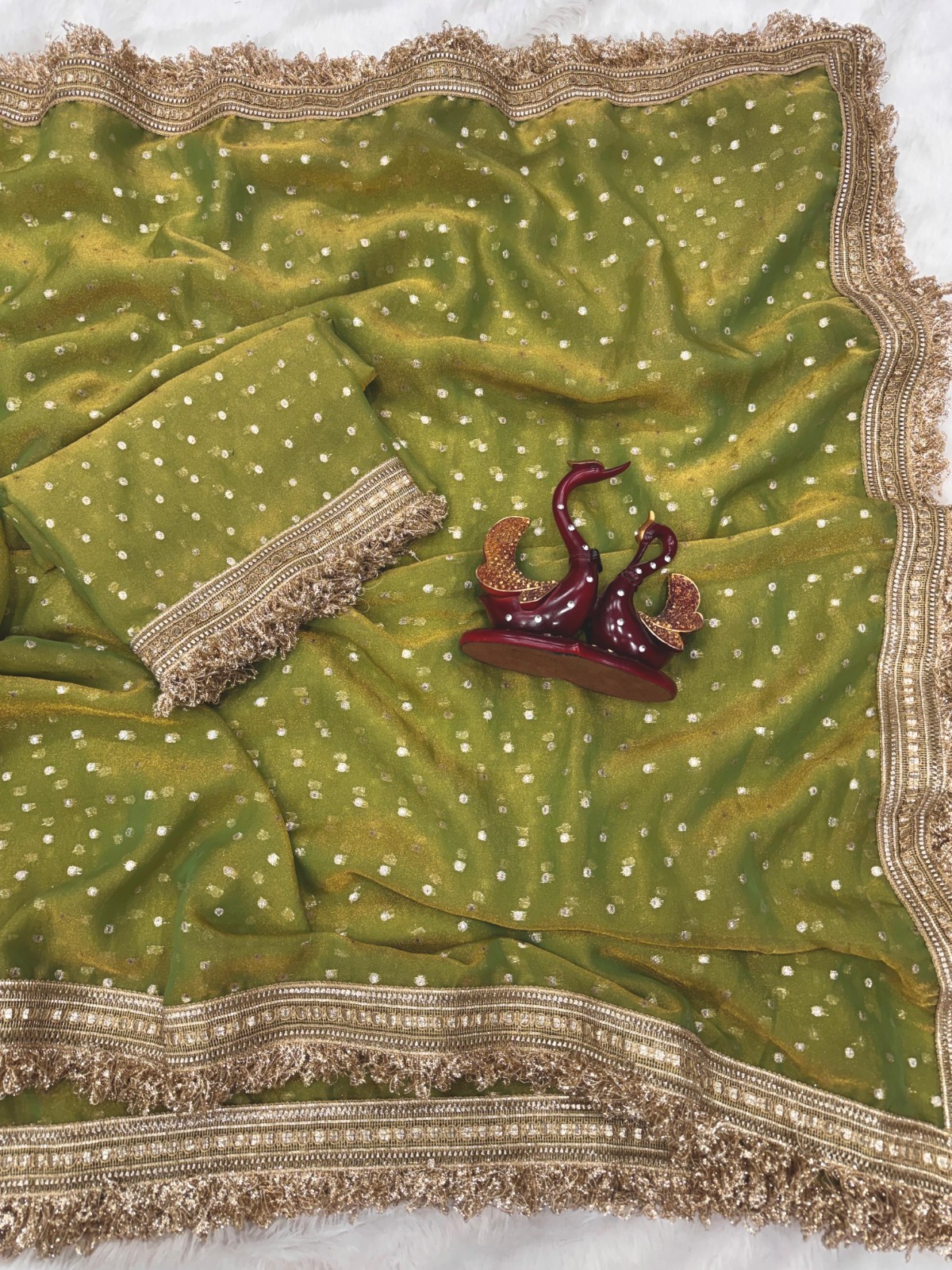 WEDDING DESIGNER BOLLYWOOD SAREE BLOUSE SARI ETHNIC PARTY WEAR INDIAN PAKISTANI