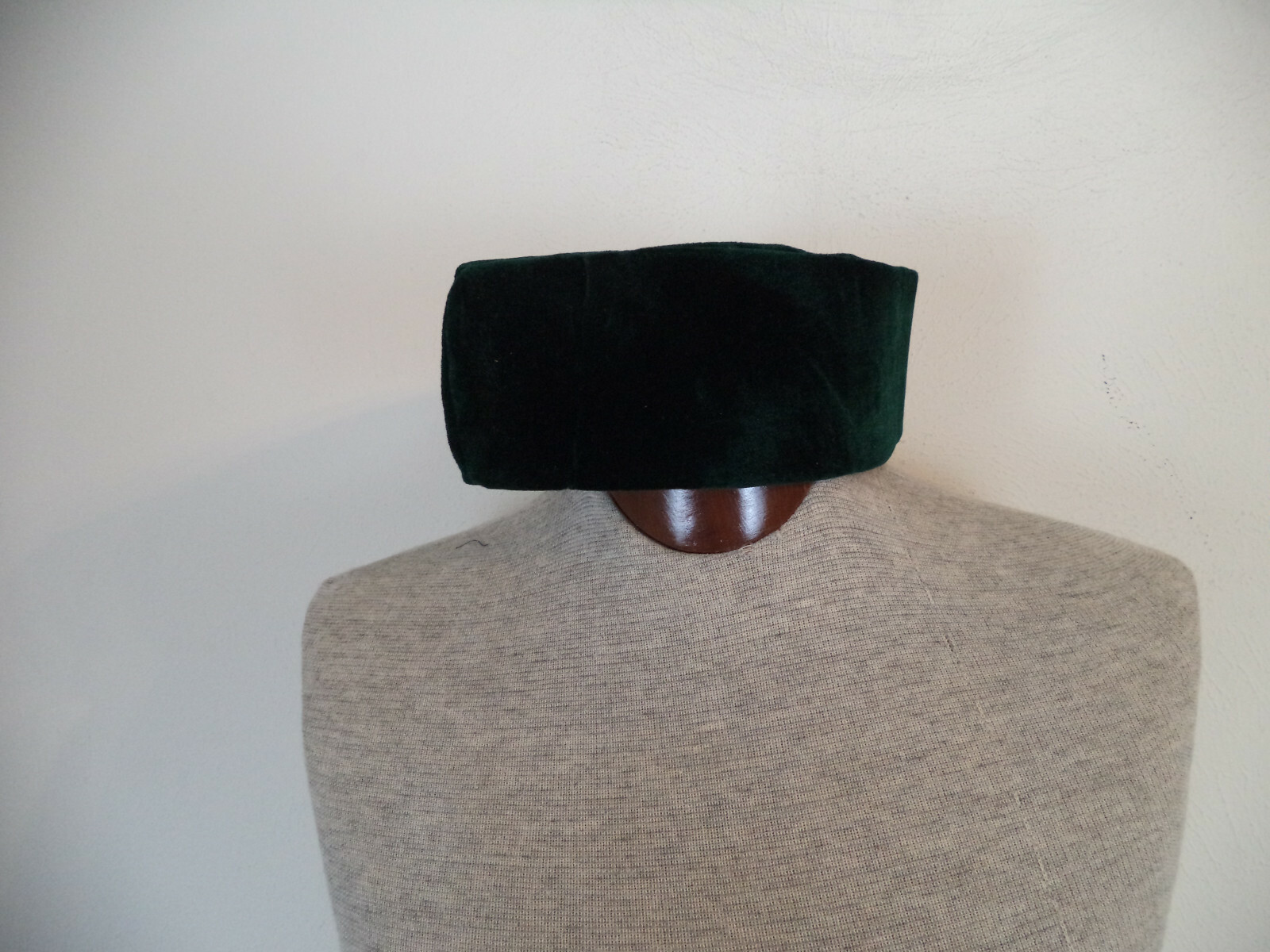 Executive Dark Green Handmade African Traditional Chieftaincy Hats. One Size