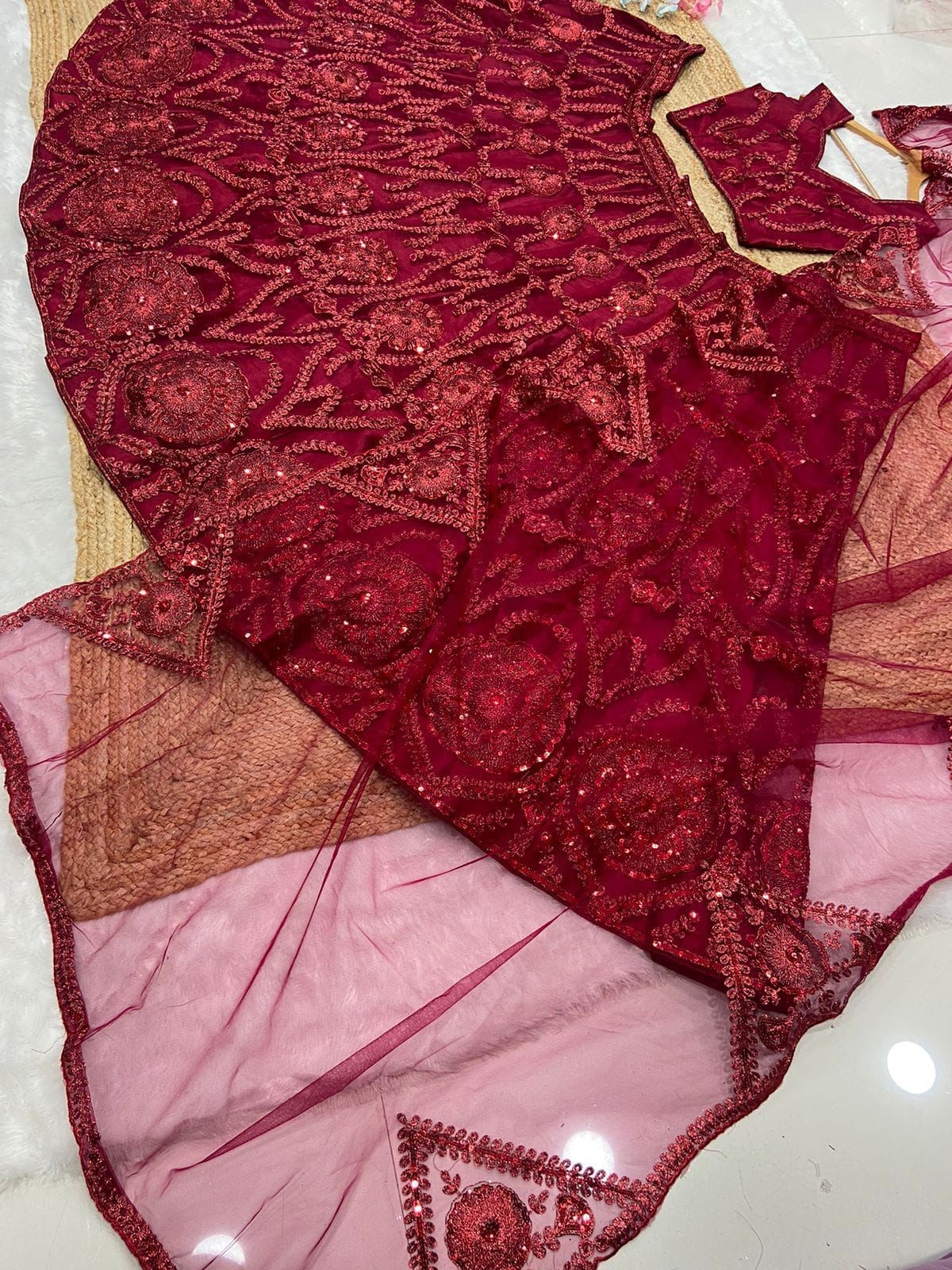 LEHENGA CHOLI INDIAN BOLLYWOOD WEDDING PARTY PAKISTANI WEAR READYMADE