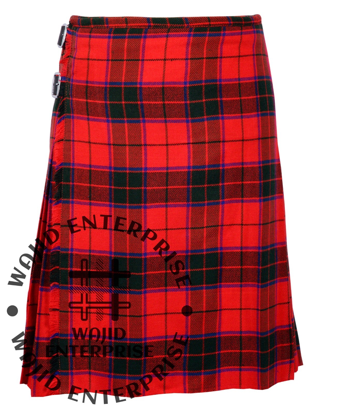 Highlander Traditional Scottish Rose tartan 8 yard Kilt & Accessories for Men’s