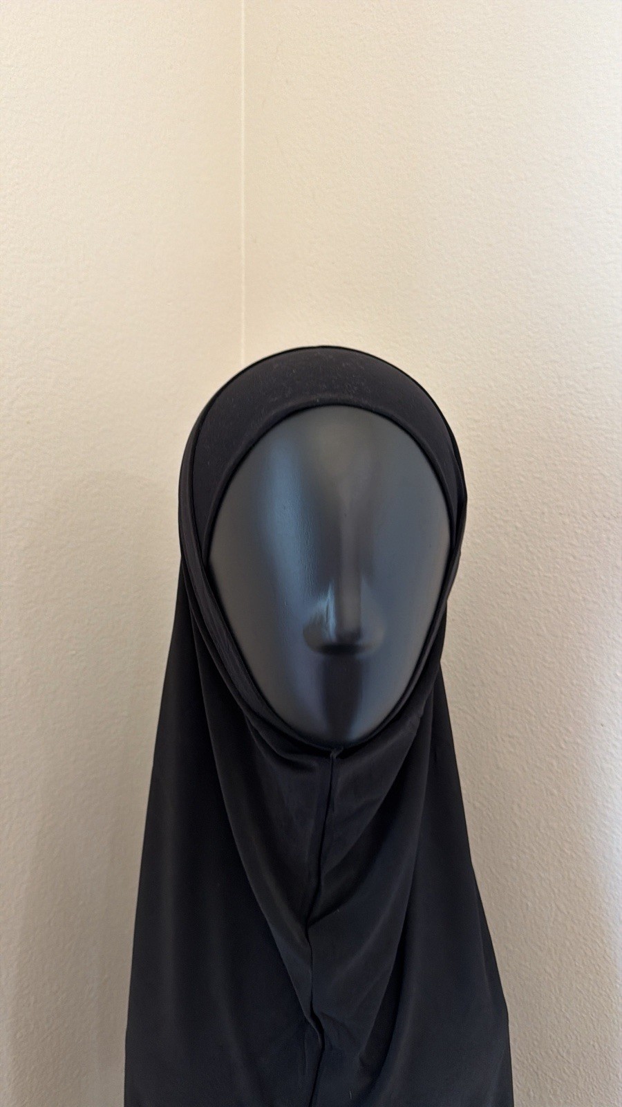 Women’s Black Hijab Headscarf, One Size – Hijabs & Niquabs Style